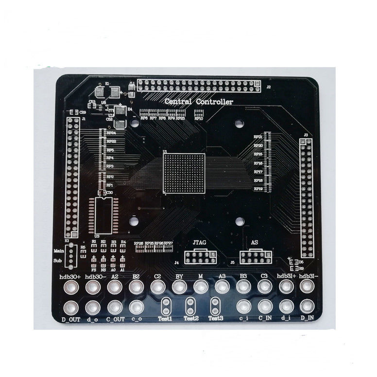 Yüksek Yoğunluklu Çok Katmanlı Hdi Sert Esnek Pcb 6 Katmanlı ROHS UL Smt Pcba Üretim Şirketleri