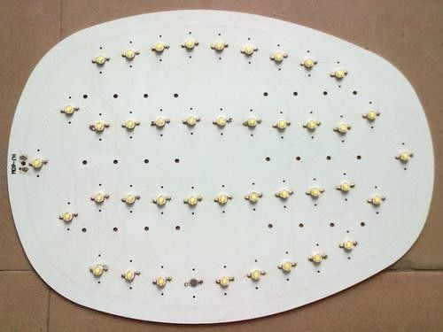 Rogers Malzeme Temel PCB ROHS SMT ENIG DIY Metal PCB Board Daire 5G Ağı