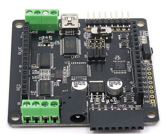 Yüksek Bakır Kalınlığı Anahtar Pcb Prototip Montaj Servisi ENIG Altın Parmak Kaplama