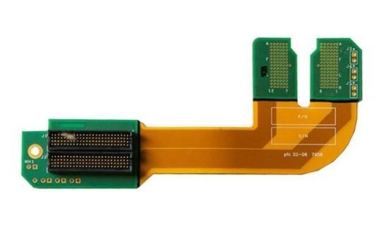 Çift taraflı Hızlı Dönümlü Sert Fleksibel Pcb Tasarım Füzesi 200mmx90mm Yüksek TG IATF TS16949