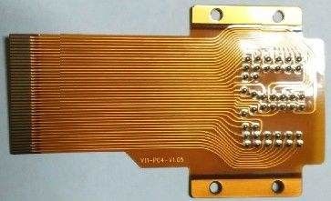 4 Katmanlı Esnek Pcb Özel Esnek Devreler Yüksek Frekanslı Pcb'ler Alüminyum BT Sert Altın Kaplama UL