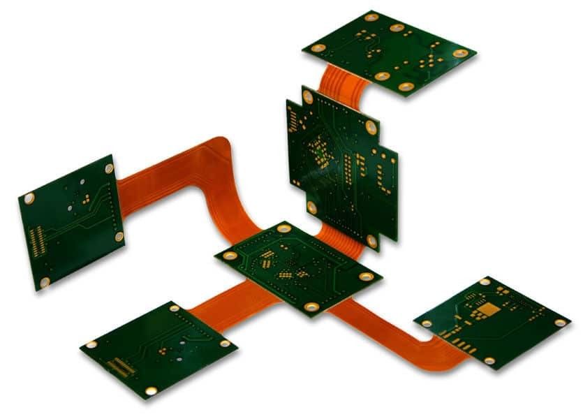 2 katman 1.0 oz Alüminyum Flex Pcb Fabrikasyon Üretici Immersion Gold Halogen Free UL