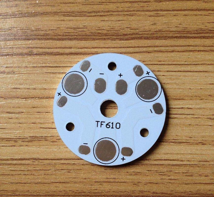 Rogers Malzeme Temel PCB ROHS SMT ENIG DIY Metal PCB Board Daire 5G Ağı