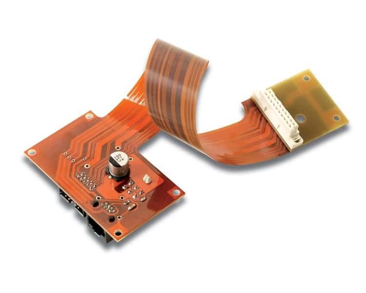 Sert-Fleks PCB Çıplak Tahta, Siyah İpek Ekranı Renkli EV ve Impedans Kontrolü için UL Sertifikası