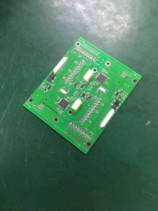2 katman 2.4mm Ağır Bakır 4OZ PCB Çıplak Tahta Kurşunsuz HASL FR4 ile Güç Koruması