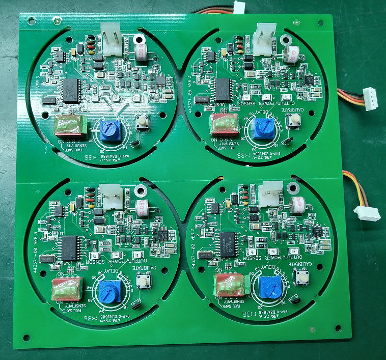 Altın Detektörü Anahtar PCB Montajı 1200 * 400mm'ye kadar Top Ağı Montajı