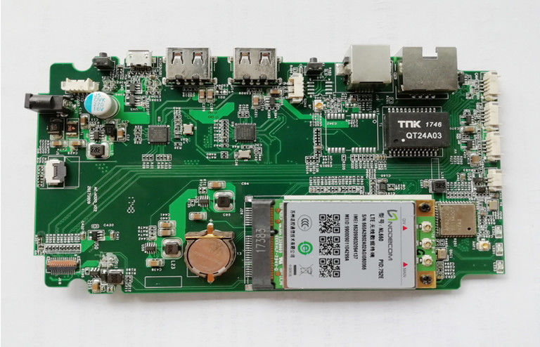 2-20 Katmanlı 2 Taraflı Pcb Montajı Yeni Enerji PCBA Daldırma Gümüş HASL ENIG OSP 6.0mm