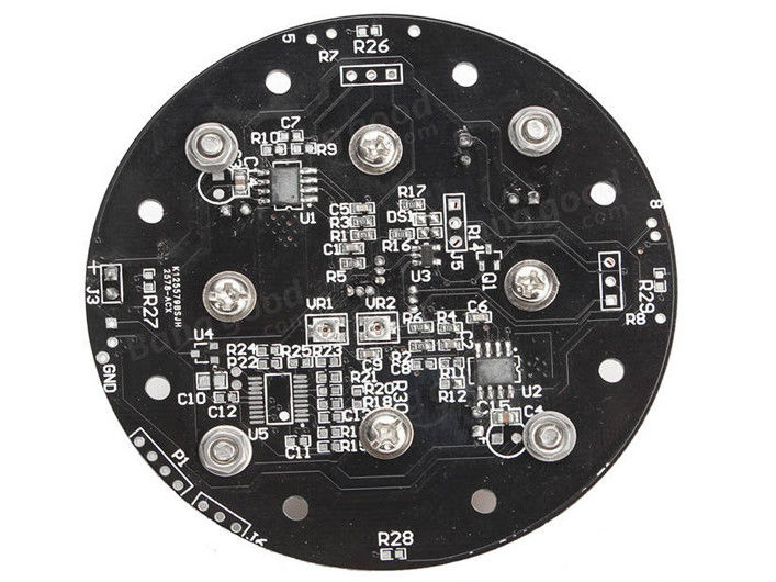 SMT Board Assembly SMD Pcb Manufacturer Blue Soldering Mask Max Panel Size 400mmx1200mm
