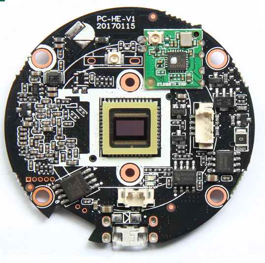 Pwa Basılı Kablo Montajı Tıbbi Pcb Tasarımı Çift Yanlı Çok Katmanlı 75 mm X 28 mm X 5 mm