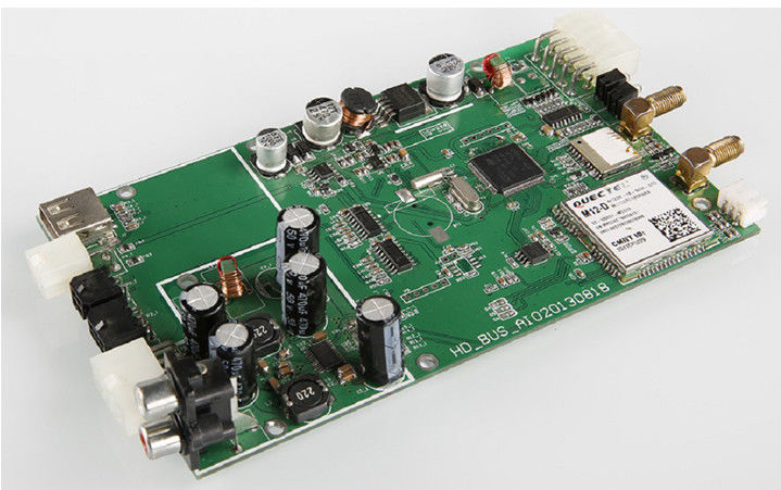Otomotiv Pcba Bga PCB Montaj FR-4 ENIG FPC PCB Yeşil Mavi Lehim Maskesi 4mil İz