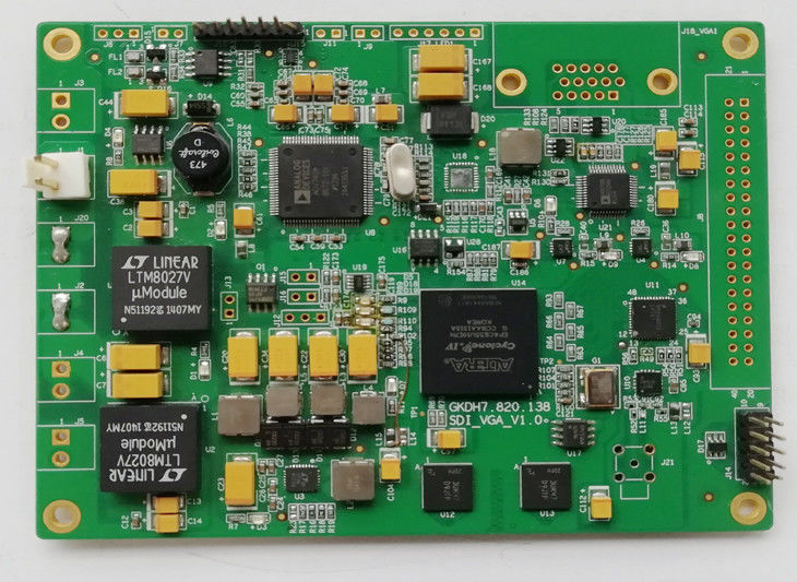 Çift Taraflı Pcb Montaj Süreci HASL ENIG OSP Yeni Enerji Devre Kartı Ayırıcılarla