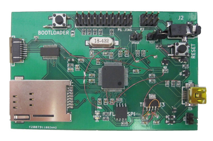 2 veya 3 0.10mm Hızlı Dönümlü Basılı Devre Kartı Montajı Prototip 8 Katmanlı IPC Sınıfı