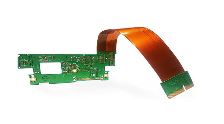 Düşük Hacimli Pcb Montajı Hızlı Üretim Pcb İmalatı Hızlı Sert Esnek Anahtar Teslimi FR-4 4 Katmanlı