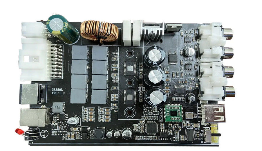 Elektronik Pcba Devre Kartı Yeşil İpek Anahtar PCB Montajı ENIG 2U Dondurma Altın IPC Sınıf II / III