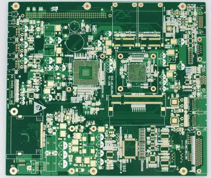 RCC Yapım Malzemesi için Dondurma Altın PCB Montajı 0.2mm 8mil Min Delik Boyutuna Eriş
