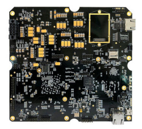 150/300um mil Min IVH Delik/Pad Boyutu BGA Bileşenli PCB Montajı