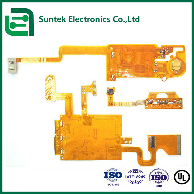 Esnek PCB Test Voltajı için Özel FPC Montajı 10-300V Tahta Kalınlığı Toleransı /-0.13mm 5mil