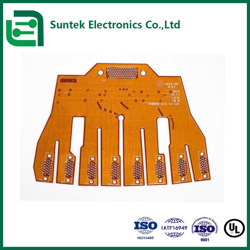 Esnek PCB Test Voltajı için Özel FPC Montajı 10-300V Tahta Kalınlığı Toleransı /-0.13mm 5mil