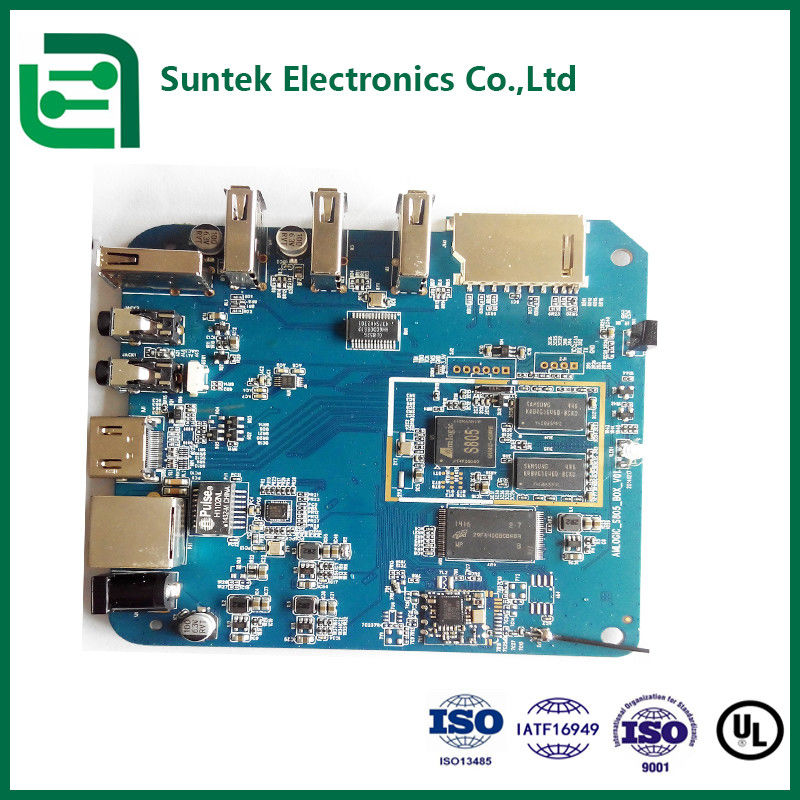 Endüstriyel Güvenlik ROHS Tıbbi PCB Montajı B Lazer Delik Doldurma ve X-Ray Denetimi ile Özel
