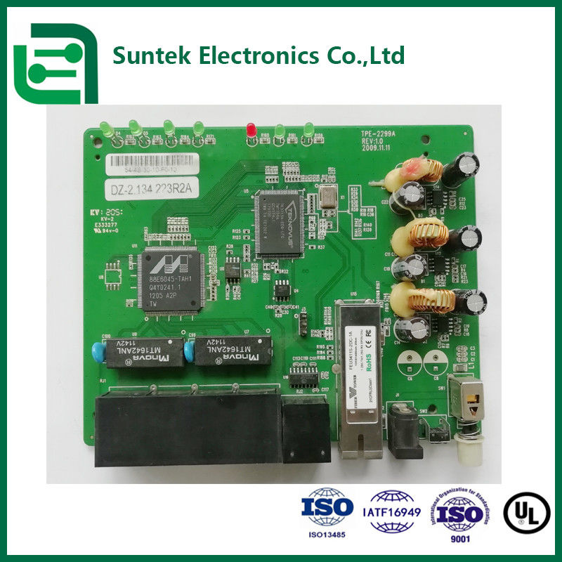 Düşük ila Orta Üretim Hacimleri için EMS PCB Montaj Hizmetlerine İhtiyacınız Var 1.0mm 1.6mm 2mm 4mm Kalınlık Seçeneklerinden Birini Seçin