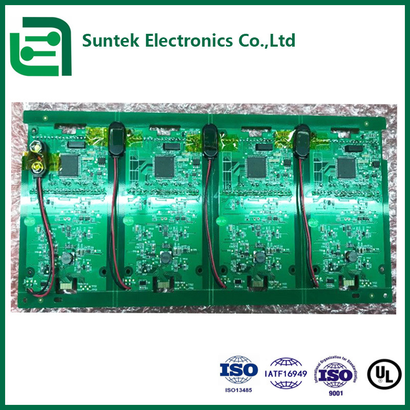 Turnkey PCB Assembly with White Silk and Vacuum Package for Industrial Control Applications