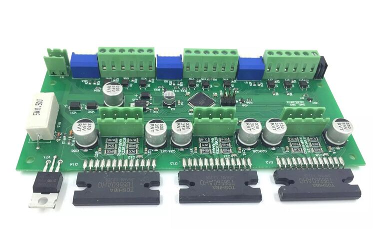 Turnkey PCB Assembly with Immersion Gold/Silver Finish, RoHS Compliant, and 600mm*1200mm Maximum Size