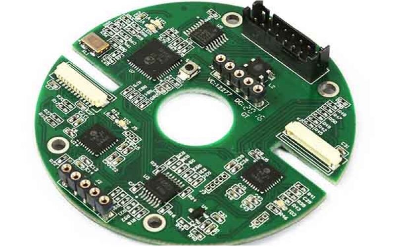 IPC Sınıf 2 veya 3 Kalitesinde ve 0,10 mm Minimum Delik Çapına Sahip 8 Katmanlı PCB Montajı