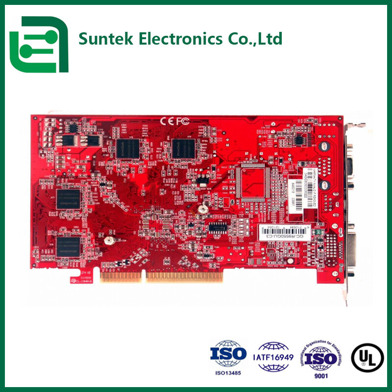 Çok katmanlı Metal Core SMT PCB Üretimi UL ROHS ISO9001 Sertifikalı Endüstriyel Otomasyon için 4 Katmanlı FR4 Tahta