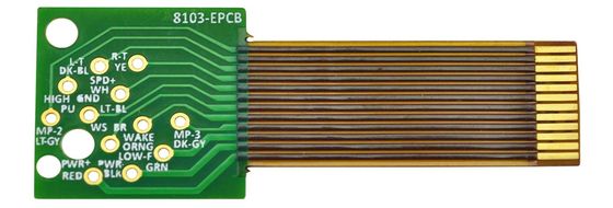 Impedans Kontrollü Flex PCB Çıplak Tahta Fabrikası UL Sertifikalı Kullanılmış Güvenlik Endüstrisi