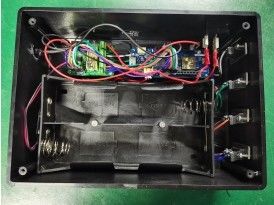 Su Kontrol Sistemi İçin Pcb Kutu Montaj Hizmetleri 22awg Katı Çekirdek Kablolar