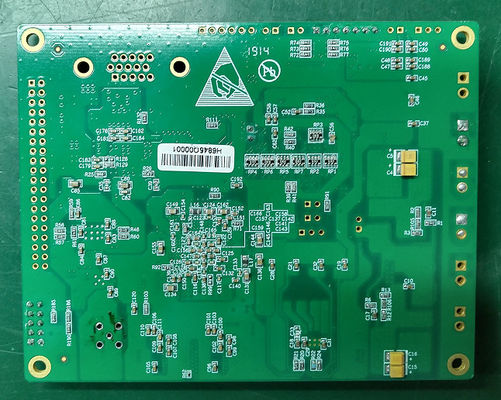 İletişim Ekipmanları İçin Küçük Seri PCB'ler  ENIG Altın Kaplama İle Elektronik Montaj