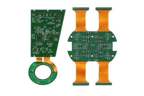 Aoi Otomotiv Pcb Montajı Rijit Esnek Sertleştirici Kartlar 0.5-10OZ