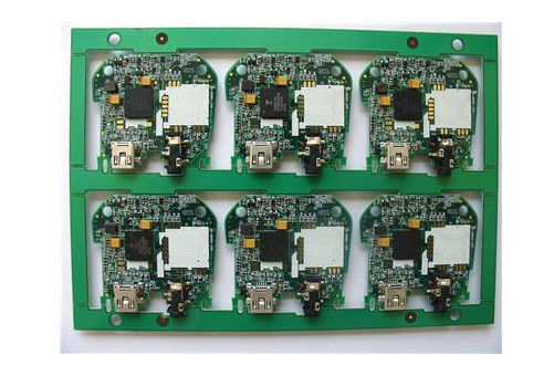 Hızlı Dönüş PCB Montaj Sözleşme Üretici ENIG 2U Yüzey RoHS ile Yeşil İpek