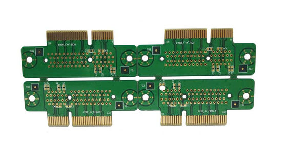 Bga Delikten Geçen Pcb Montaj Fabrikası Daldırma Altın ENIG 2U Altın Parmak