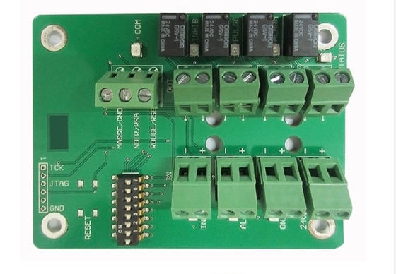 FR4 Kan Lipid Detektörü PCB Üretim Montajı ISO13485 2016 Sertifikasyonu ile