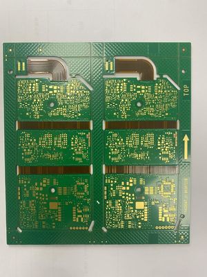 Sert-Fleksibel PCB Tablosu, sert kaplama yüzey bitirme ve daldırma altın işlemi ile