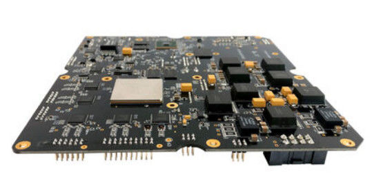 150/300um mil Min IVH Delik/Pad Boyutu BGA Bileşenli PCB Montajı