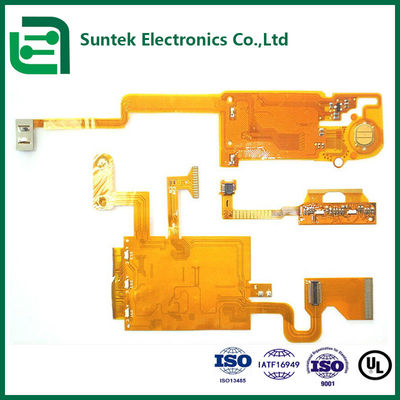 Esnek PCB Test Voltajı için Özel FPC Montajı 10-300V Tahta Kalınlığı Toleransı /-0.13mm 5mil