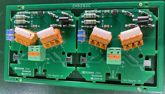 4 Katmanlı ENIG Yüzey Bitirme PCB Devre Tabloları İletişim Uygulamaları için