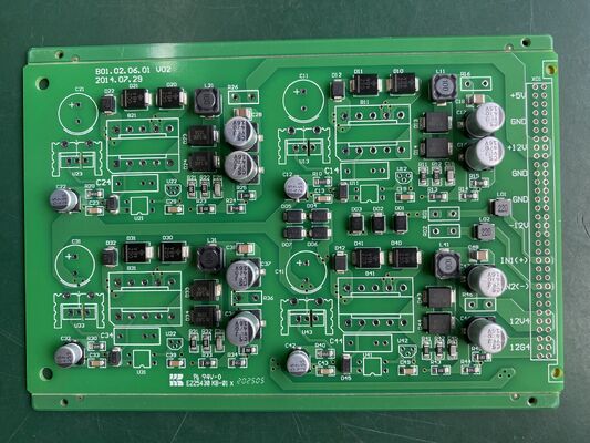Min delik çapı 01mm İletişim PCB montajı 6 katman Yüksek Tg170 ve Yüksek Tg180 İletişim cihazları için optimize edilmiş