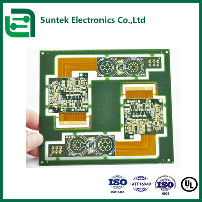 Güç Koruma Kartı için Çok Katmanlı Sert / Sert-esnek / Esnek PCB Düzeneği Üreticisi