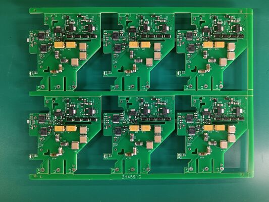 Güç Koruma PCB Montajı 0.5OZ-10OZ Bakır ve 1.0mm / 1.6mm / 2mm / 4mm Kalınlığı